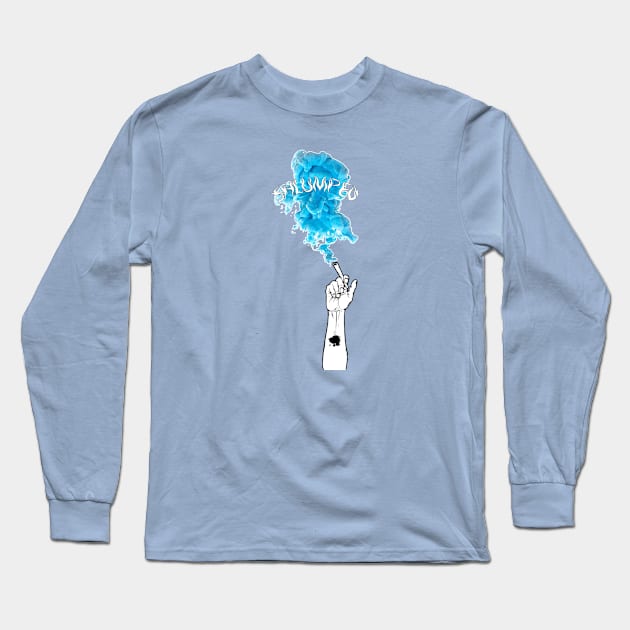 Smoke Long Sleeve T-Shirt by The Shlumpedcast 